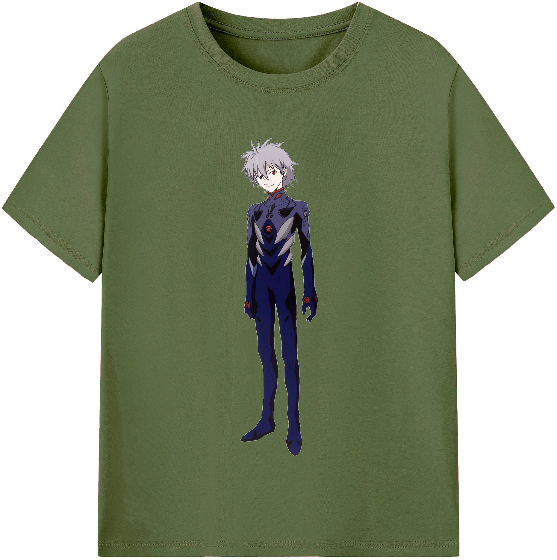（画像用） EVA 新世紀エヴァンゲリオン 綿100％半袖Tシャツ（フロントプリント）